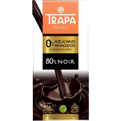 Trapa hořká čokoláda 80% 80 g