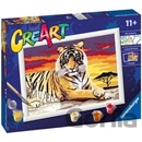 Maľovanie podľa čísiel CreArt Majestátny tiger