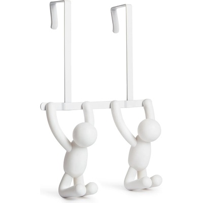 Umbra hk ltd (Канада) Закачалка за врата umbra buddy двойна - цвят бял (umbra 1004260-660)