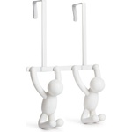 Umbra hk ltd (Канада) Закачалка за врата umbra buddy двойна - цвят бял (umbra 1004260-660)
