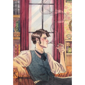 Image 1 of Educa - Puzzle Sherlock Esther Gili 1500 - 1 500 piese