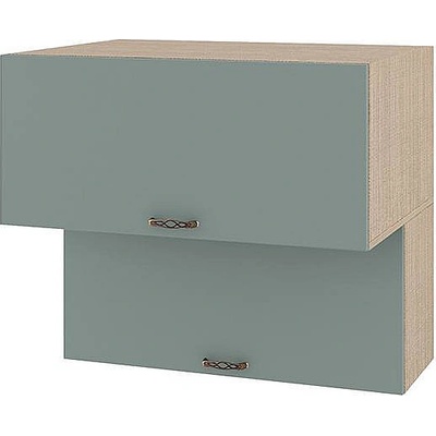 ИРИМ Горен кухненски шкаф Сити МФ-Олив мат-11-107 80 см