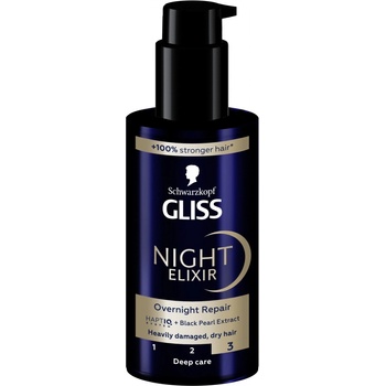 Gliss Kur Overnight Repair nočný elixír 100 ml