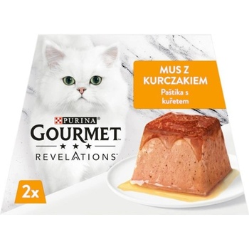 Gourmet Revelations jemná paštéta s kuraťom a omáčkou 2 x 57 g