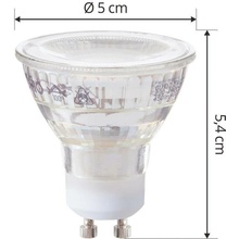 Arcchio LED žárovka GU10 2,5W 4000K 450lm sada 5 ks ve skle
