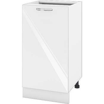 ИРИМ Долен кухненски шкаф Сити БФ-Бяло гланц-05-28 45 см