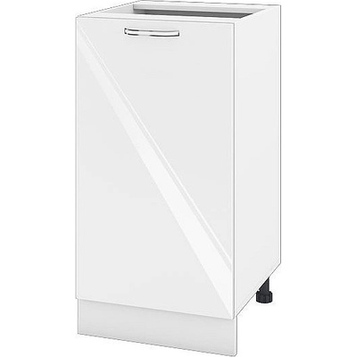 ИРИМ Долен кухненски шкаф Сити БФ-Бяло гланц-05-28 45 см