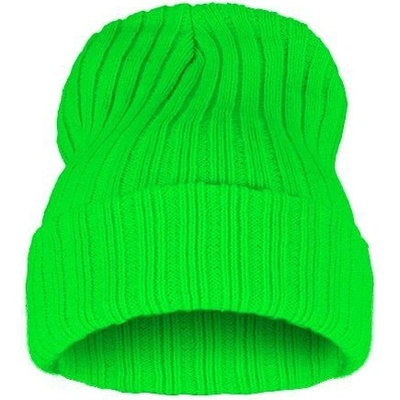 Blingstar zimní čepice Striped Blank Neon Green