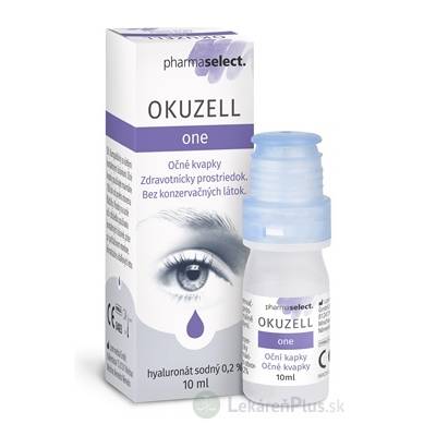 OKUZELL one očné kvapky 1x10 ml