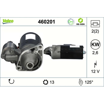 Štartér VALEO 460201