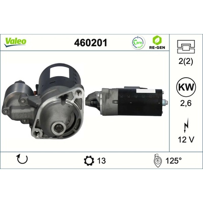 Štartér VALEO 460201