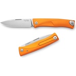 lionSTEEL thrill tl a os / Джобно ножче с дръжка от масивен алуминий - оранжево (lion0208)