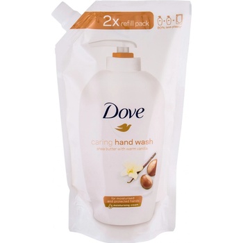 Dove Purely Pampering Bambucké máslo a vanilka tekuté mýdlo náhradní náplň 500 ml