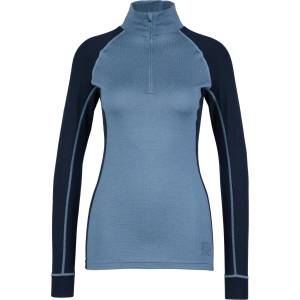 Stoic Дамско мериносово термобельо Stoic Women's Merino240 BengtSt. Half Zip Merino base layer - Ocean Blue / Dark Navy - размер XL (115-2393-0415)