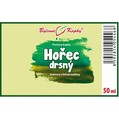 Bylinné kapky Horec drsný TCM bylinné kvapky tinktúra 50 ml
