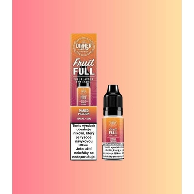Dinner Lady Bar Salts Fruit FULL Mango Passion 10 ml 20 mg