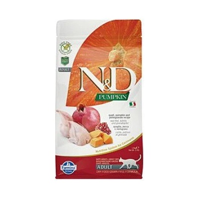 N&D GF Pumpkin CAT NEUTERED Quail & Pomegranate granule 1,5 kg