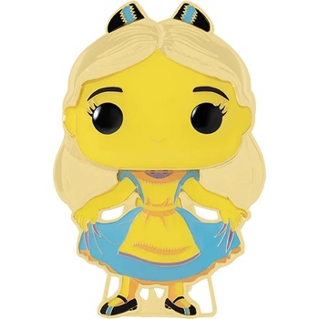 Funko Значка Funko POP! Disney: Alice in Wonderland - Curtsying Alice (Glows in the Dark) #17 (081599)