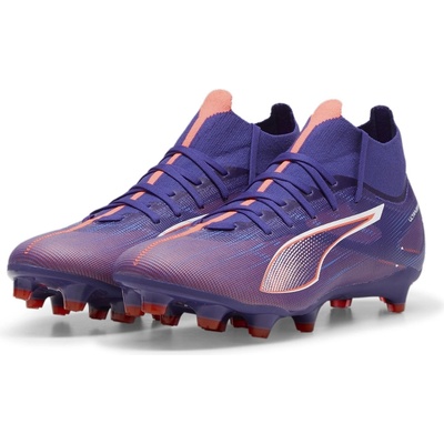 Дамски футболни бутонки Puma Ultra 5 Match Womens Firm Ground Football Boots - Purple/Wht/Org