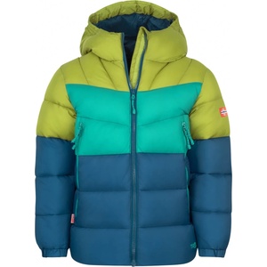 TROLLKIDS Детско синтетично яке Trollkids Kid's Kirkenes Jacket Synthetic jacket - Pear Green / Madeira Blue / Sea Green - размер 164 (EU) (703-6160-0419)