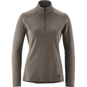 Gonso Дамска фланелка с дълъг ръкав за колоездене Gonso Women's Essential Jersey Longsleeve Therm Cycling jersey - Grey Phoenix - размер 38 (EU) (156-2671-0213)