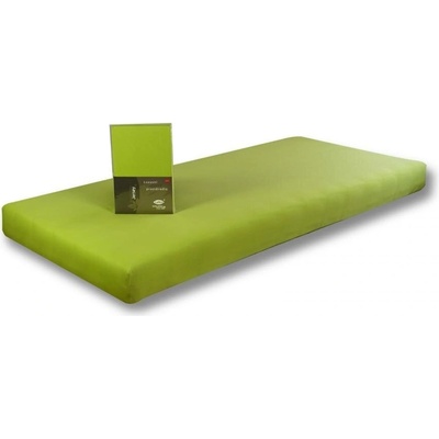 LeRoy Prostěradlo Jersey zelené limetka s elastanem napínací 70x140