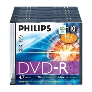 Philips PH922500 DVD-R47 SLIM 16X (PH922500)