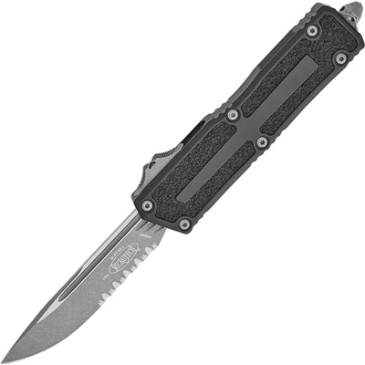 ! Microtech Scarab® II S/E Gen III Apocalyptic® Partial Serrated 1278-11AP