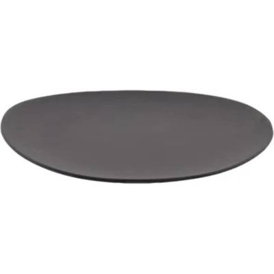 Mělký talíř Cookplay Shell 27,5 × 28,5 × 4 cm, matný černý