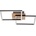 Briloner 3210-014 - LED Димируем плафон FRAME 2xLED/11W/230V кафяв (BL1208)