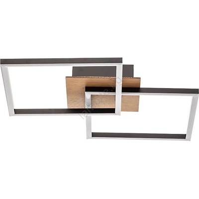 Briloner 3210-014 - LED Димируем плафон FRAME 2xLED/11W/230V кафяв (BL1208)