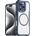 HQWear Кейс Leading Series, с MagSafe за iPhone 16 Pro Max, син (Leading series MagSafe Iphone 16 Pro Max blue)