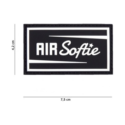 Nášivka 3D "Air Softie" - Černá 101 INC