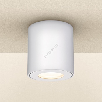 Brilagi - LED RGBW димируемо осветително тяло за баня MIA 1xGU10/30W/230V 84x80 mm бяло IP54 (LEDBG1037)