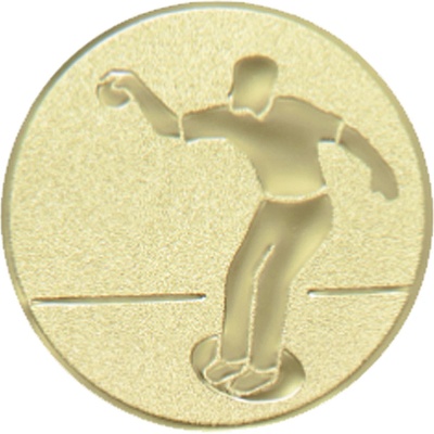 Emblém petanque zlato 50 mm