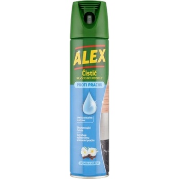 Alex na všechny povrchy proti prachu antistatický s vůní zahrady po dešti 400 ml