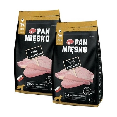 Pan Mięsko Morčacie s bažantom chrumkavé S 2 x 9 kg