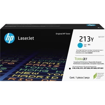 HP HP 213Y Cyan Contract LaserJet Toner Cartridge (W2131YC)