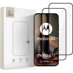 Tech-Protect GLASS FIT+ 2 БР. за Motorola Moto G67 / G77 черен (5906302323241)