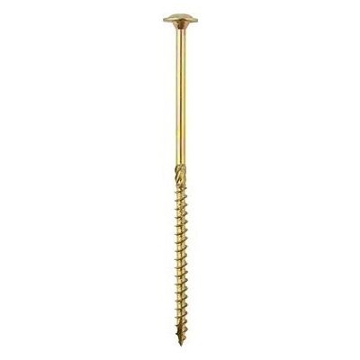 DOMAX Konštrukčný vrut CT s tanierovou hlavou TORX T25 5 x 120 mm pozinkovaný 100 ks