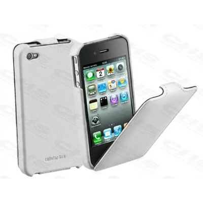 Cellularline Flap iPhone 4/4S case white