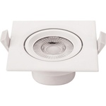 OPTONICA 7w led ЛУНА КВАДРАТНА НАСОЧВАЩА СЕ ac100-240v 525lm 6000k (3287)