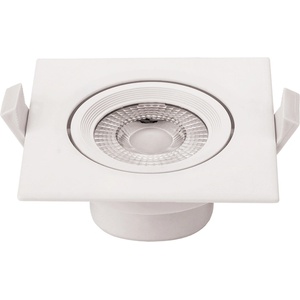 OPTONICA 7w led ЛУНА КВАДРАТНА НАСОЧВАЩА СЕ ac100-240v 525lm 6000k (3287)