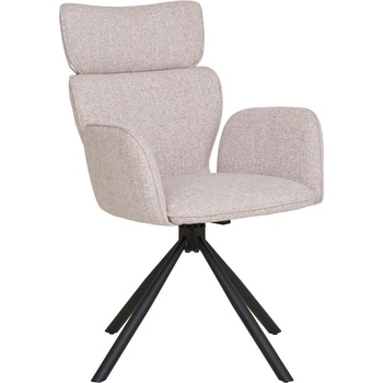 House Nordic Бежови тапицирани трапезни столове в комплект с подлакътници 2 бр. Cordoba - House Nordic (1001390)