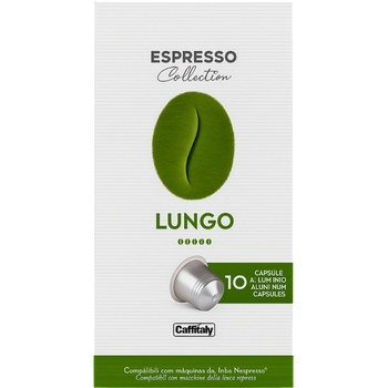 Caffitaly Кафе капсули Caffitaly Espresso Lungo съвместими с Nespresso, 10бр