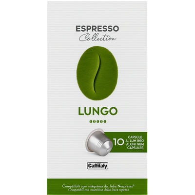 Caffitaly Кафе капсули Caffitaly Espresso Lungo съвместими с Nespresso, 10бр
