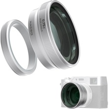 FREEWELL širokouhlá predsádka 0,75x pre Fujifilm X100V/X100VI strieborná
