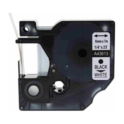 ALLPRINT Xerox páska s DYMO S0720780, 6mm x 7m, černý tisk / bílý podklad - kompatibilní