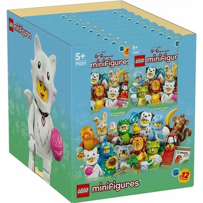 LEGO® Minifigures 71051 28. séria zvieratá 36 ks