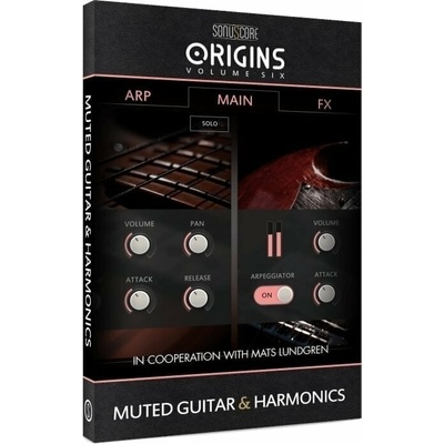 BOOM Library Sonuscore Origins Vol. 6: Muted Guitar & Harmonics (Дигитален продукт)